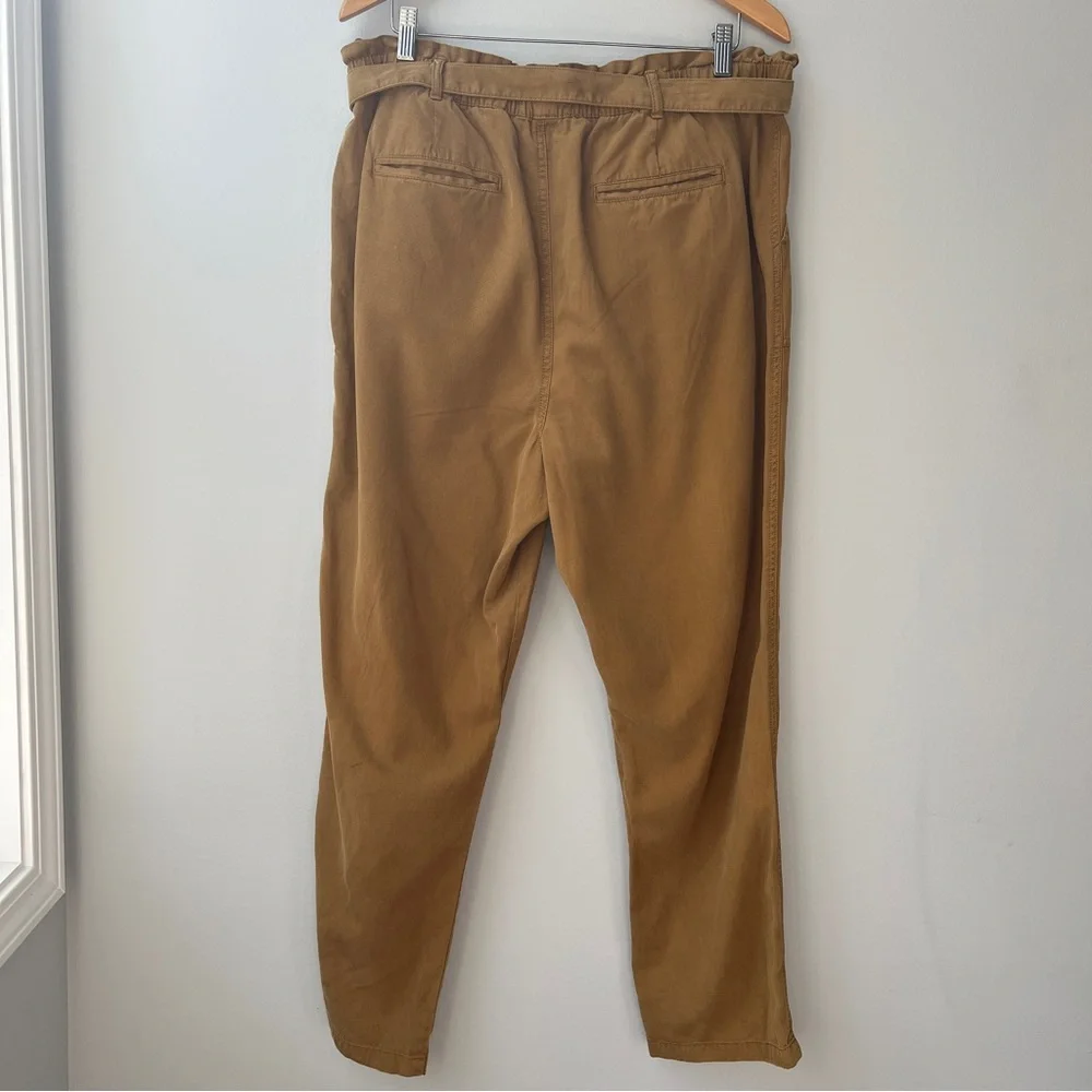 Sonoma paper bag belted pants Sz XL - Picture 5 of 10